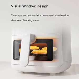   Freidora de Aire Inteligente Mijia Pro <span class=keywords><strong>4L</strong></span> con Pantalla OLED, Ventana Visual, Horno sin Aceite, Control por Aplicación Mijia, 220V - Product Image 5