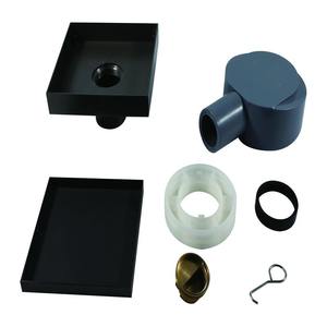 Tubo <span class=keywords><strong>de</strong></span> Drenaje para <span class=keywords><strong>Ducha</strong></span> <span class=keywords><strong>de</strong></span> 4 Pulgadas, 2 en 1, Invisible, Integrado en los Azulejos, Tipo Rectangular, Antiolor - Product Image 2