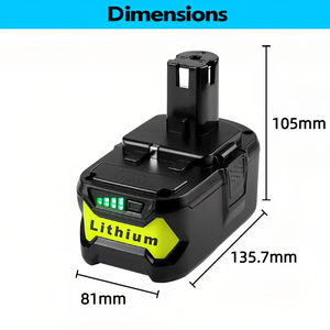 Paquete de Baterías de Iones de Litio Victpower 18V-3Ah/4Ah/5Ah/6Ah para Herramientas Eléctricas con Indicador de Nivel de Carga - Product Image 4
