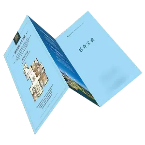 China Cheap A5 Size Flyer Print A4 Three Fold Leaflet Printing For Your New Products