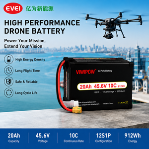 Batterie de drone industrielle 10C à décharge continue 20Ah 45.6V, longue autonomie pour drones de relevé et de cartographie - Product Image 4