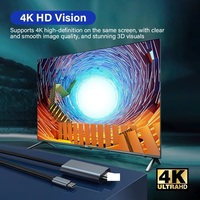 4K 60Hz tipo C HDTV Adaptador convertidor USB C a HDTV macho Cable de vídeo para Macbook laptop Tablet