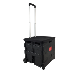 व्यक्तिगत खरीदारी गाड़ी/पहियों के साथ Foldable शॉपिंग ट्रॉली - Product Image 3