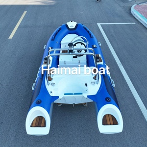 Bote Rígido de Fibra de Vidrio RIB360 de 11.8 pies con Certificación CE, Yate Deportivo de Alta Velocidad para Pesca, Navegación y Actividades al Aire Libre, Hypalon PVC - Product Image 2