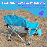 Chaise de camping pliable et légère pour le camping et la randonnée, pour une utilisation en extérieur et au jardin, toutes saisons