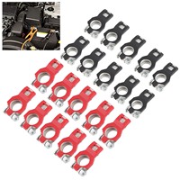 10 paires de connecteurs de pinces de borne de câble de batterie réglés ajustement négatif positif pour Nissan