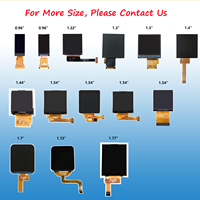 Kleine TFT LCD 0,96 1,22 1,3 1,4 1,44 1,54 1,72 1,77 Zoll LCD-Anzeigebildschirm MIPI MCU SPI Schnittstelle LCD-Module