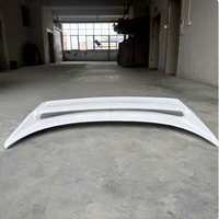 Aileron de coffre arrière double couche MRD pour Nissan 350Z Z33 Nismo V2 en fibre de verre et fibre de carbone