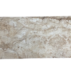 Échantillons gratuits de carrelage mural décoratif en pierre de travertin en céramique douce rouge andin moderne, mur en pierre flexible en argile flexible - Product Image 1