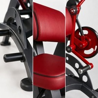 Machine à biceps à bras unique professionnelle pour salle de sport, entraîneur de curls en acier robuste avec support de plaques et coussinets