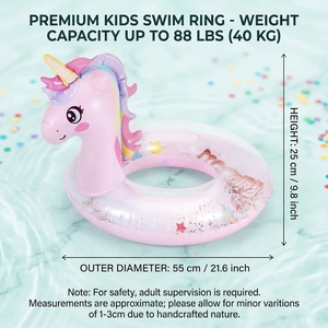 Graziosi Anelli da Nuoto Gonfiabili in PVC con Design Cartoon Lexing <span class=keywords><strong>Moko</strong></span> 70 #   Gonfiabili per Bambini, Tubi Galleggianti, Materassini Acquatici, Zattere per Feste in Spiaggia, Per Tutte <span class=keywords><strong>le</strong></span> Stagioni - Product Image 6