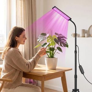 CUSTOM LOGO Full Spectrum LED Grow <b>Light</b> 105 LEDs <b>With</b> <b>Timer</b> For Indoor Plants Seed Starting Plant - Product Image 5