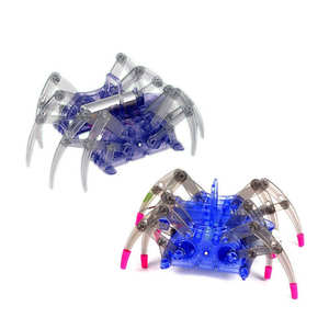 हॉट सेल डिय प्लास्टिक इकट्ठा विज्ञान इलेक्ट्रॉनिक खिलौना सेट बच्चों के लिए इलेक्ट्रिक क्रॉलिंग स्पाइडर रोबोट खिलौने - Product Image 5