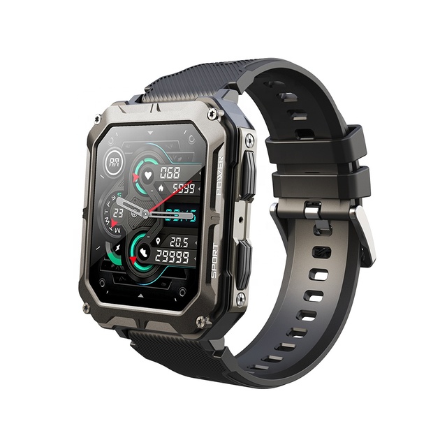 New Arrivals C20Pro 1.83 Inch BT Call Multi Sport Mode Large Battery IP68 Waterproof Men Watches C20 Pro Smartwatch