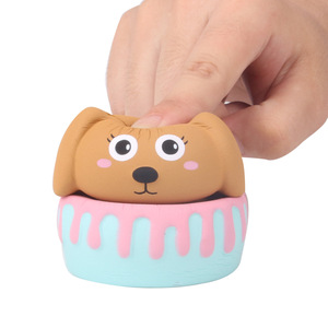 Pu Dog Shaped Fidget Toy Slow <b>Rebound</b> Stress Relief Craft Unisex 8 To 13 Years - Product Image 1