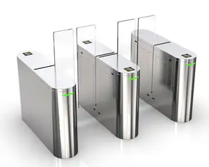 High Security Speed Swing Barrier Gates Turnstile Access Control System Railway Station Swing Turnstile