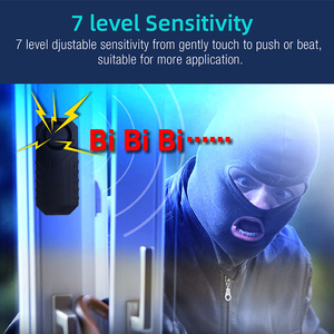 실외 IP65 113dB 자전거 경적 RF433 무선 보안 경보 진동 센서 자전거/오토바이 용 도난 방지 리모컨 - Product Image 5