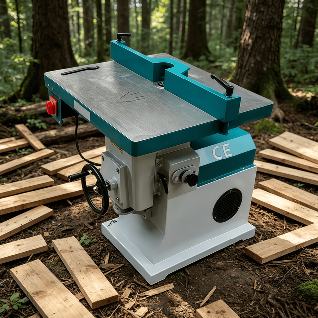 MX5115 Woodworking Vertical Single-Axis Router Wood Edge Trimmer Slotting Machine Multifunctional 18000r/min 2.2kw