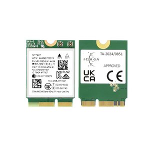 <span class=keywords><strong>Carte</strong></span> Wi-Fi <span class=keywords><strong>WiFi</strong></span> 7 MT7927 M.2 Tri-bande 2.4G/5G/6GHz Adaptateur Réseau Sans Fil BT5.4 avec Antenne Kit de Bureau pour Win11 - Product Image 1