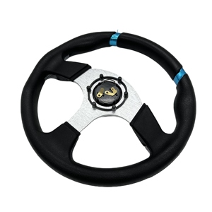 탄소 PU <span class=keywords><strong>12</strong></span>.5 인치/320mm 범용 수정 스티어링 휠 골프 카트 스티어링 휠 - Product Image 5