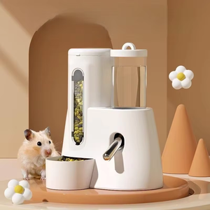 Comedero Rectangular Automático Anti-Vuelco Ecológico <span class=keywords><strong>de</strong></span> PP para Hámsteres Enanos y Animales Pequeños Sirios, Marca NCI PET - Product Image 4
