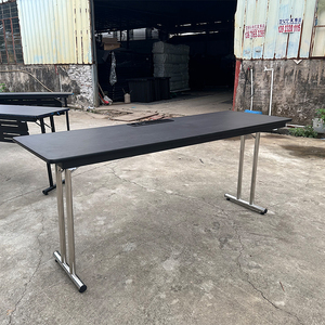 <span class=keywords><strong>Location</strong></span> de table de conférence pliable en acier inoxydable avec supplément Salle de banquet de luxe au design moderne - Product Image 3