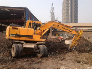 Excavatrice d'occasion HYUNDAI 200W-7 Prix avantageux excellentes performances Excavatrice d'occasion HYUNDAI à vendre - Product Image 2