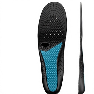 JS JS-0521 พื้นรองเท้าโฟม PU แบบหนา สำหรับกีฬา ดูดซับแรงกระแทก ระบายอากาศ ซับเหงื่อ นุ่มสบาย ใช้ได้ทั้งชายและหญิง 2 ชิ้น สำหรับใส่ในรองเท้าวิ่ง - Product Image 4