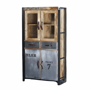 Modern Simple Design Extendable <b>Solid</b> <b>Wood</b> Large Capacity Farmhouse Entry <b>Bookcases</b> Living Room Kitchen Cabinets Wardrobes - Product Image 2