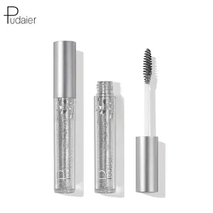 Pudaier Atacado Cosméticos Longa Duração Diamond Sparkle Pearl Eye Lantejoulas Pretas Mascara Maquiagem À Prova D' Água