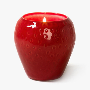 Charmant pot à bougie en forme de fraise Home Decor Grand pot à bougie Illuminez votre <span class=keywords><strong>espace</strong></span> avec une ambiance <span class=keywords><strong>douce</strong></span> - Product Image 4