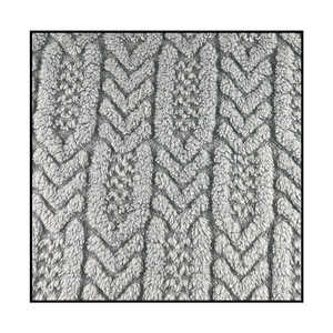 China Jacquard Manufacturers Double Sided Sherpa Fleece Fabric - Product Image 3