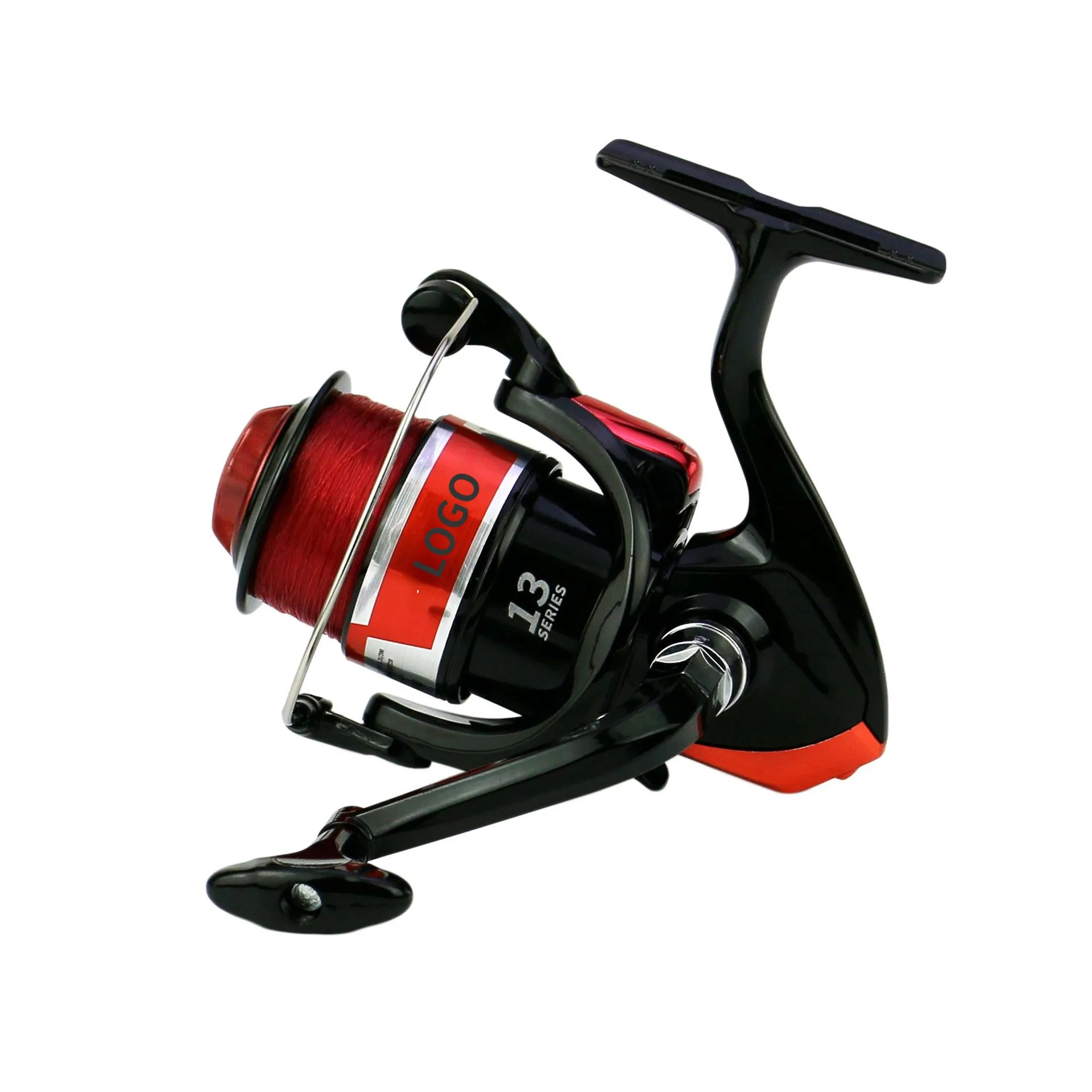 Toplure Wholesale plastic metal Fishing Reels Spinning Sea 1000-6000 Fishing Reel With Nylon Fishing Line