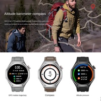 Reloj Inteligente Watch5Ultra con Pantalla HD de 1.53 Pulgadas, Brújula, Multifunción, Detección de Oxígeno en Sangre, Monitoreo de Frecuencia Cardíaca, Seguimiento de Movimiento