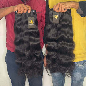 Paquetes de cabello brasileño Proveedor sin procesar, cabello humano indio Extensiones de cabello alineado con cutícula virgen cruda vietnamita - Product Image 1