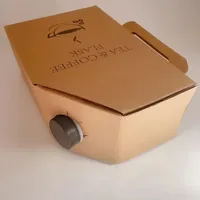 Pochette à bec de café en aluminium personnalisé 500ml 1L 2L/distributeur de boîte à café chaude sac à café