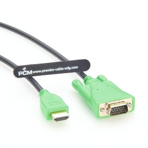 Konverter Aktif HDMI ke VGA 1080P Kabel Video HDMI Male ke VGA Male untuk Laptop PC Monitor Proyektor Koneksi Layar Kantor - Product Image 4