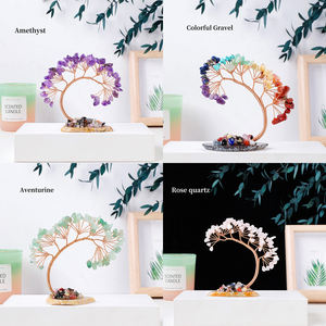 Árbol <span class=keywords><strong>de</strong></span> Cristal Natural al por Mayor, Adornos <span class=keywords><strong>de</strong></span> Feng Shui con Energía Curativa, Árbol <span class=keywords><strong>de</strong></span> Cola <span class=keywords><strong>de</strong></span> Fénix para Chakras, Decoración del Hogar - Product Image 3