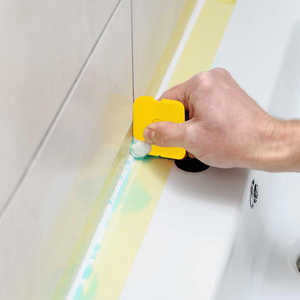 Silicone giống cây chổi khớp <span class=keywords><strong>scraper</strong></span> Doanh mượt mà hơn với hộp 5 cái caulking công cụ <span class=keywords><strong>Sealant</strong></span> Applicator cho phòng tắm bồn rửa nhà bếp doanh - Product Image 5