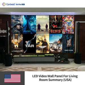 Canbest Fiw P2.5 2.5Mm 4480x2400Mm 14.7x 7.9ft schermo di visualizzazione del pannello di <span class=keywords><strong>Video</strong></span> Wall per interni per soggiorno negli Stati Uniti - Product Image 5