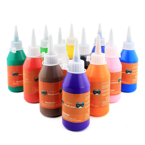 Ensemble de peinture acrylique, 12 couleurs, 100ml, livraison gratuite, vente en gros - Product Image 3