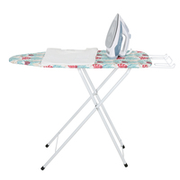 Planche à repasser pliable 90x30cm avec support en tube d'acier sur pied Construction métallique pour le salon