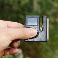TAISUN Affûteur de couteaux portable multifonctionnel en céramique à grains multiples, certifié LFGB, avec emballage personnalisé, pour l'extérieur