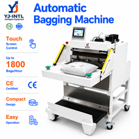 Machine d'emballage automatique multifonctionnelle en plastique PE pour vêtements, chaussures et colis express