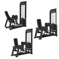 Machine Commerciale à Poids pour Adduction et Abduction des Hanches, Entraînement de la Force des Cuisses Intérieures et Extérieures, Équipement de Fitness pour Salle de Sport