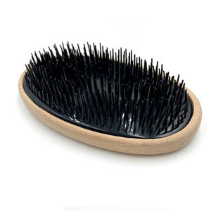 <span class=keywords><strong>Brosse</strong></span> en bois naturel <span class=keywords><strong>pour</strong></span> <span class=keywords><strong>cheveux</strong></span> bouclés, étiquette privée, Logo personnalisé magique, démélant, <span class=keywords><strong>brosse</strong></span> <span class=keywords><strong>Afro</strong></span> en bois, <span class=keywords><strong>pour</strong></span> <span class=keywords><strong>cheveux</strong></span> bouclés, vente en gros, 10 pièces - Product Image 3