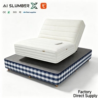 Matelas intelligent Ai Slumber X convertible, moderne, écologique, durable, avec housse en coton, fermeté moyenne, pour hôtel, maison, mobilier hospitalier
