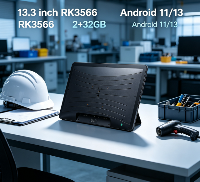 Factory Wholesale RK3566 13.3 Inch Commercial Android Tablet 2GB+32GB Capacitive Touch for Self Service Terminal