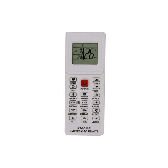 Hot Sale KT-9018E 4000 in 1 Universal A/C Remote Control Air Conditioner Remote with Unique I.COOL and I.HEAT