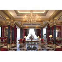 Panneaux muraux floraux or de luxe rococo les plus vendus pour la décoration de plafond d'appartement et de cuisine de salon